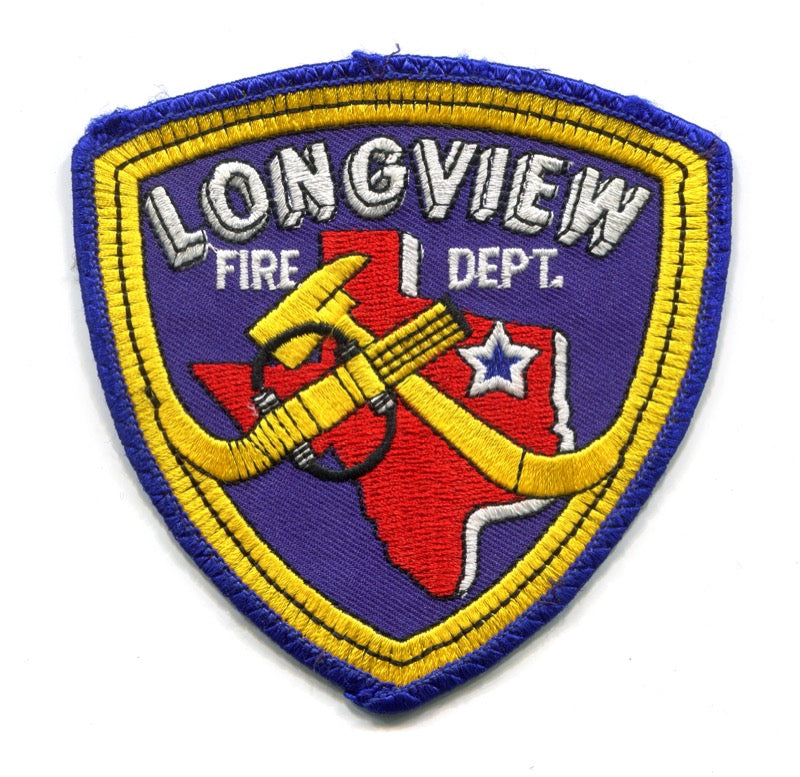 Longview Fire Department Patch Texas TX