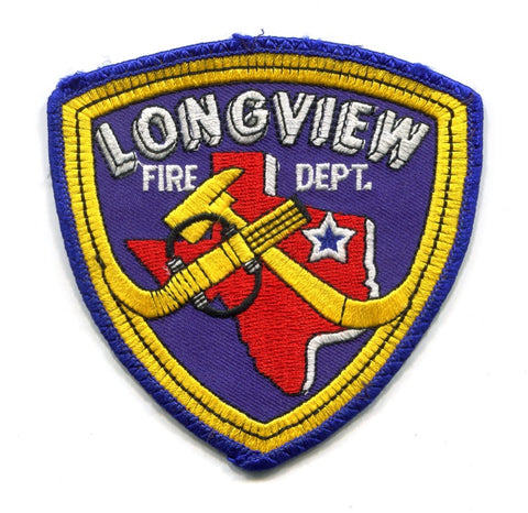 Longview Fire Department Patch Texas TX