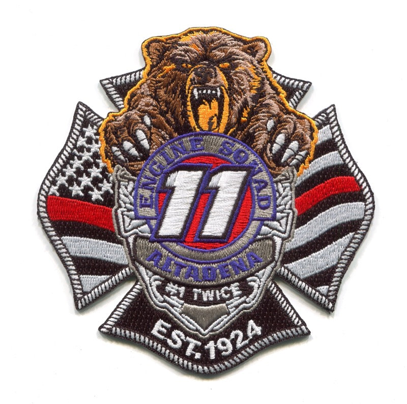 Los Angeles County Fire Department Station 11 Patch California CA