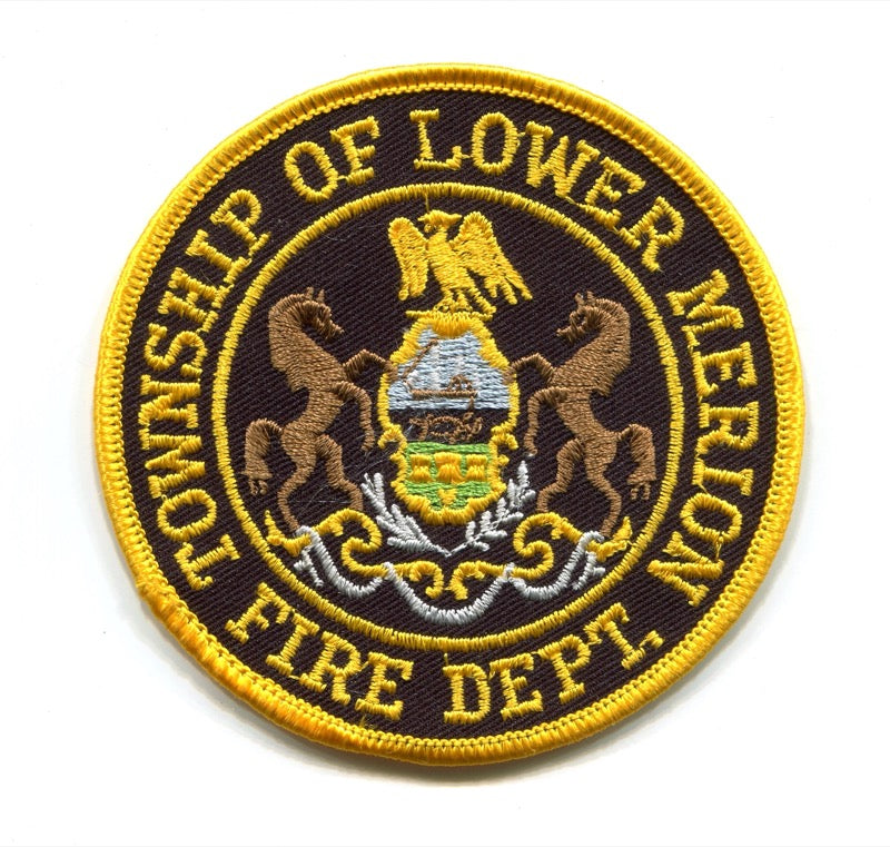 Lower Merion Township Fire Department Patch Pennsylvania PA