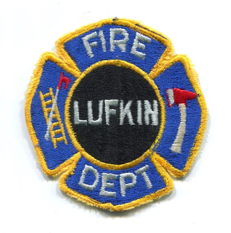 Lufkin Fire Department Patch Texas TX