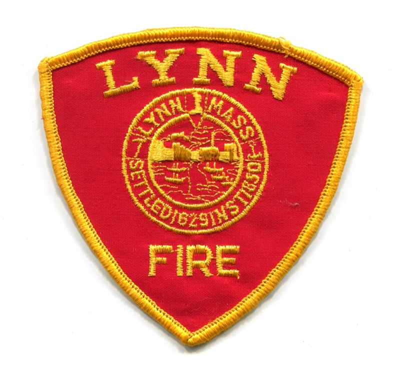 Lynn Fire Department Patch Massachusetts MA