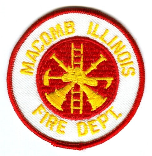 Macomb Fire Department Patch Illinois IL