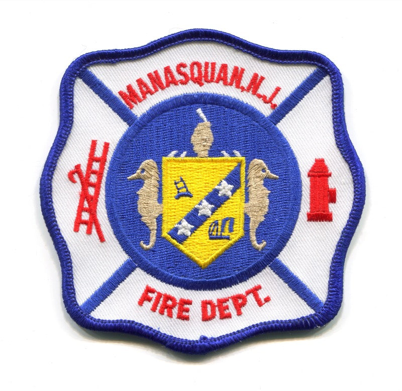 Manasquan Fire Department Patch New Jersey NJ