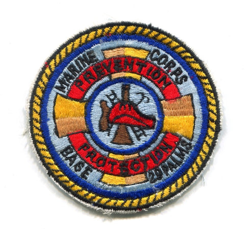 Marine Corps Base MCB 29 Palms Fire Rescue USMC Military Patch California CA