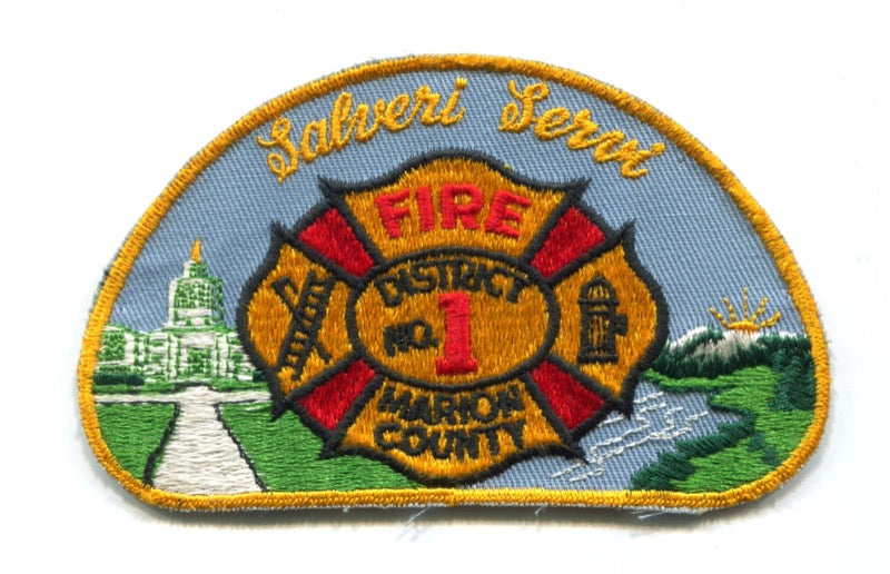 Marion County Fire District Number 1 Patch Oregon OR