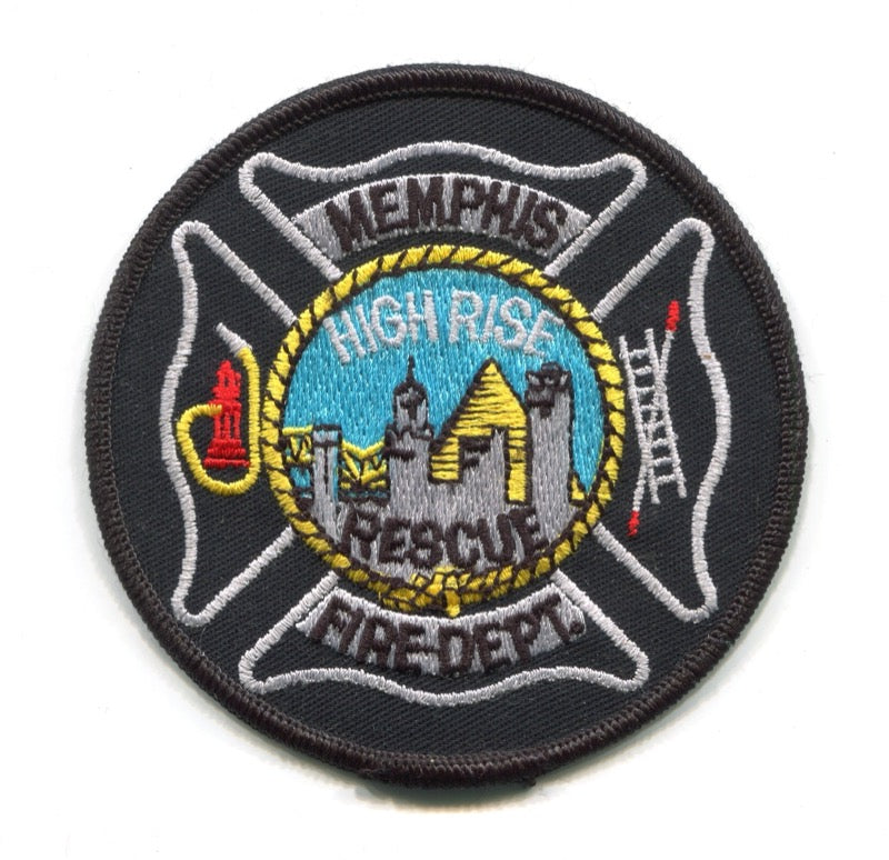 Memphis Fire Department High Rise Rescue Patch Tennessee TN