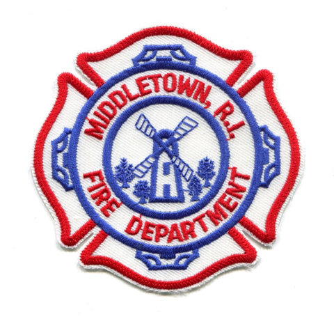 Middletown Fire Department Patch Rhode Island RI