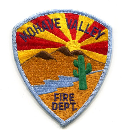 Mohave Valley Fire Department Patch Arizona AZ