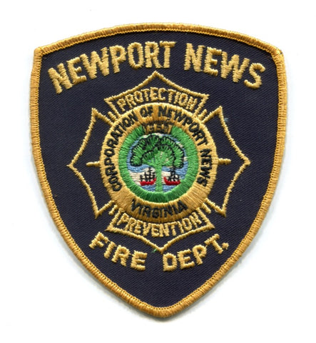 Newport News Fire Department Patch Virginia VA