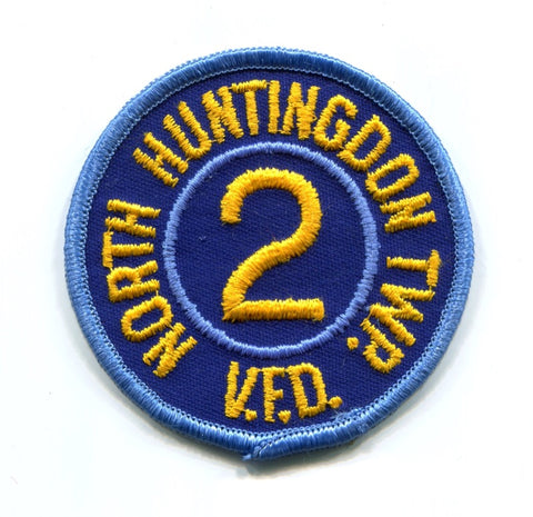 North Huntingdon Township Volunteer Fire Department 2 Patch Pennsylvania PA