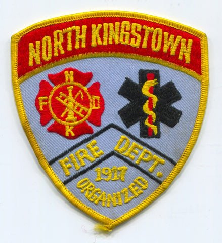 North Kingstown Fire Department Patch Rhode Island RI