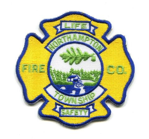 Northampton Township Fire Company Patch Pennsylvania PA