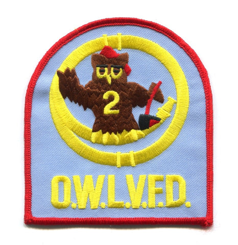 Occoquan Woodbridge Lorton OWL Fire Department Station 2 Patch Virginia VA