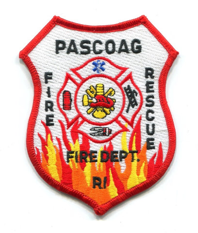 Pascoag Fire Rescue Department Patch Rhode Island RI