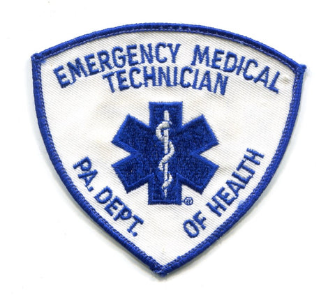 Pennsylvania State Emergency Medical Technician EMT EMS Patch Pennsylvania PA