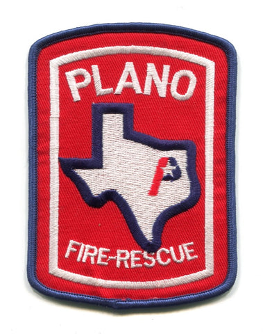 Plano Fire Rescue Department Patch Texas TX