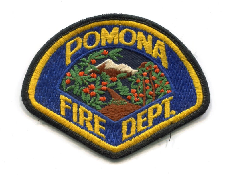 Pomona Fire Department Patch California CA