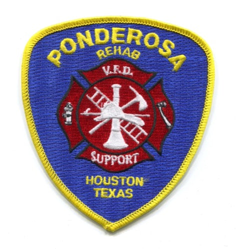 Ponderosa Volunteer Fire Department Rehab Support Houston Patch Texas TX