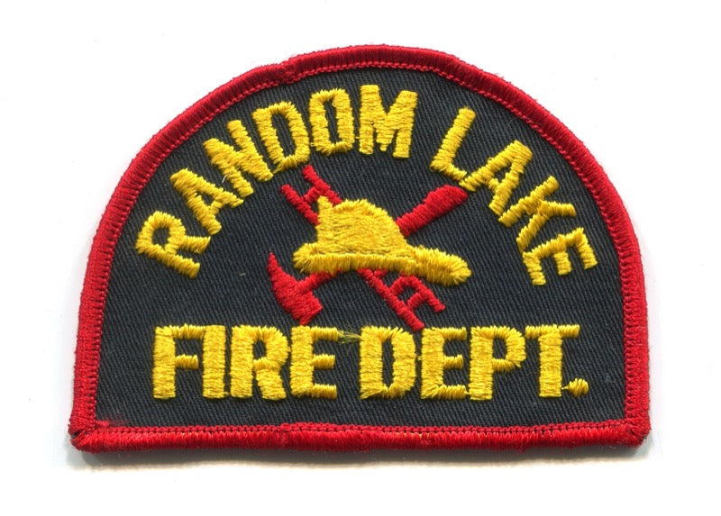 Random Lake Fire Department Patch Wisconsin WI