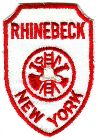 Rhinebeck Fire Department Patch New York NY