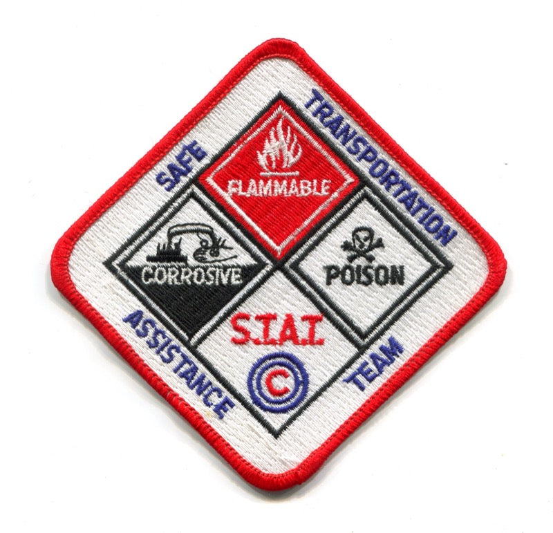 Safe Transportation Assistance Team STAT HazMat Fire Patch Pennsylvania PA