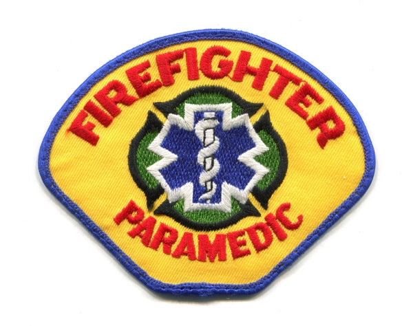 San Bernardino County Fire Department Firefighter Paramedic Patch Cali ...