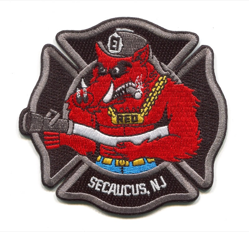 Secaucus Fire Department Engine 1 Patch New Jersey NJ