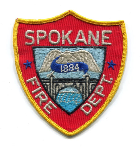 Spokane Fire Department Patch Washington WA