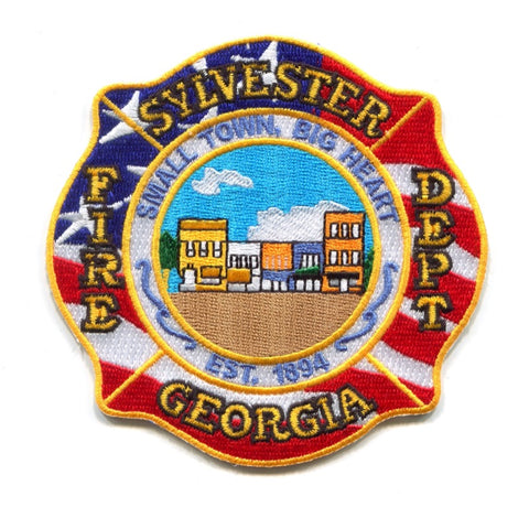 Sylvester Fire Department Patch Georgia GA