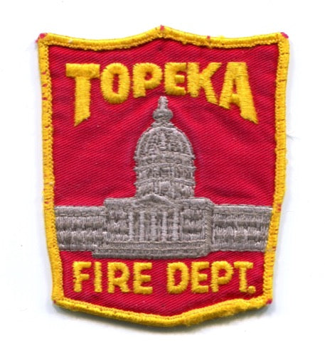 Topeka Fire Department Patch Kansas KS