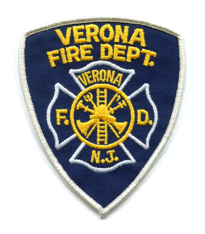 Verona Fire Department Patch New Jersey NJ