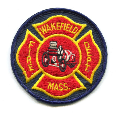 Wakefield Fire Department Patch Massachusetts MA