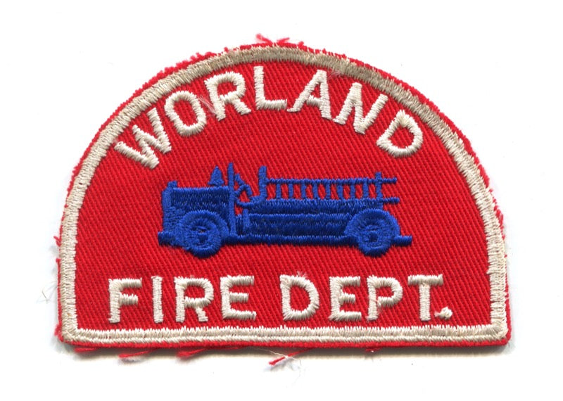 Worland Fire Department Patch Wyoming WY