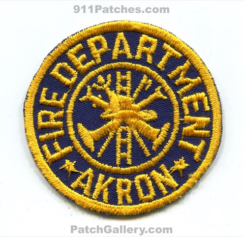 Akron Fire Department Patch Ohio OH