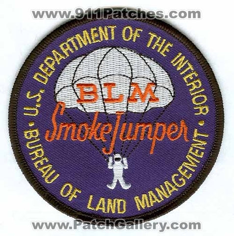 Bureau of Land Management BLM SmokeJumper Forest Fire Patch Alaska AK
