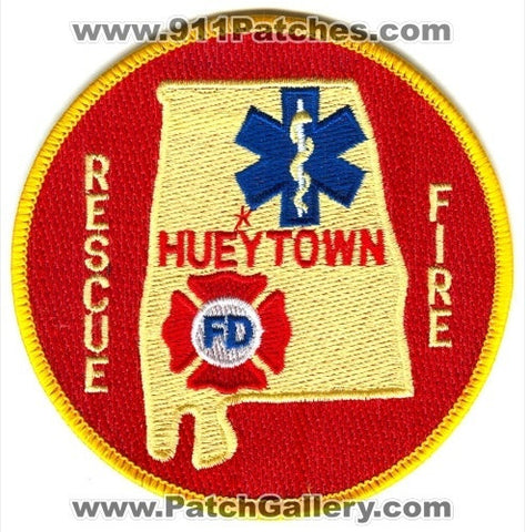 Hueytown Fire Rescue Department Patch Alabama AL