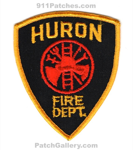 Huron Fire Department Patch South Dakota SD