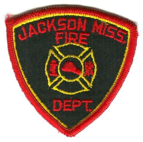 Jackson Fire Department Patch Mississippi MS