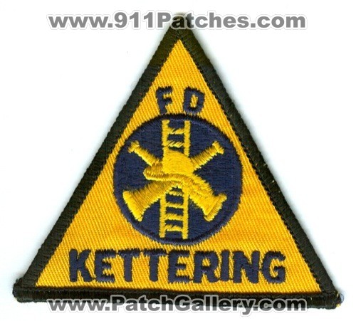 Kettering Fire Department Patch Ohio OH