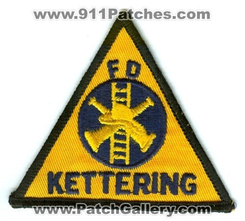 Kettering Fire Department Patch Ohio OH