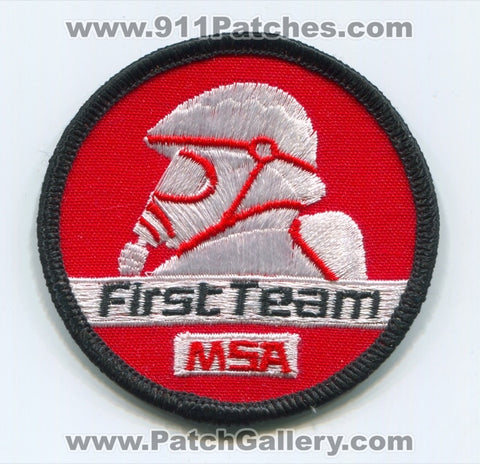 Mine Safety Appliances MSA First Team Fire Department Patch Pennsylvania PA