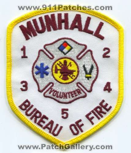 Munhall Volunteer Fire Department Bureau Patch Pennsylvania PA