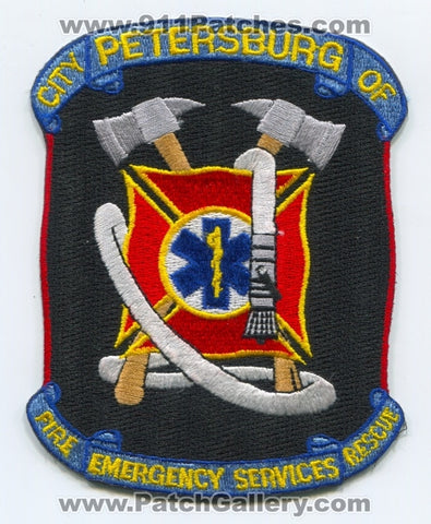 Petersburg Fire Rescue Department Emergency Services Patch Virginia VA