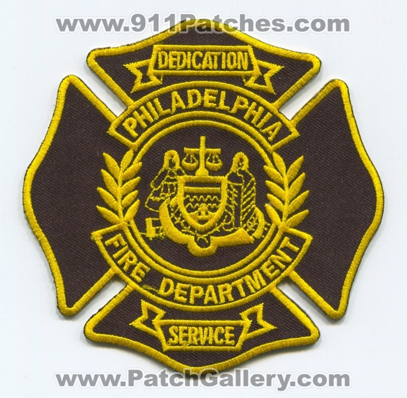 Philadelphia Fire Department Patch Pennsylvania PA