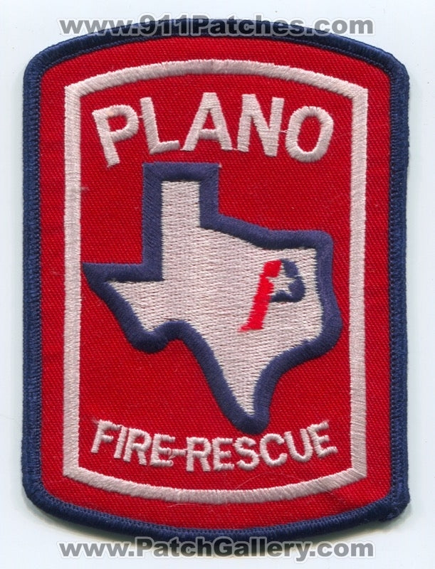 Plano Fire Rescue Department Patch Texas TX