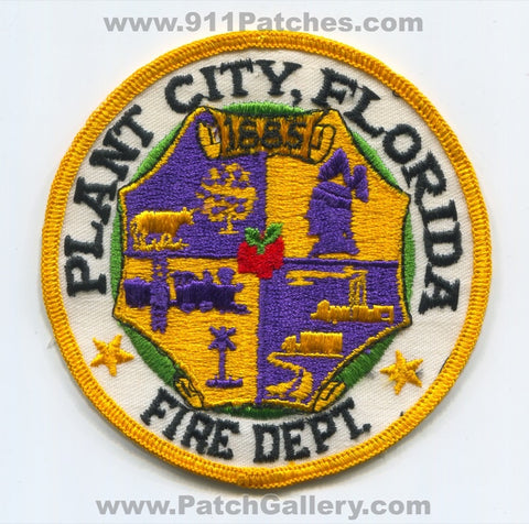 Plant City Fire Department Patch Florida FL