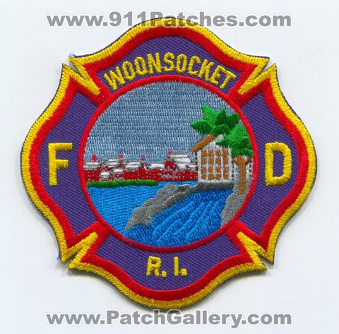 Woonsocket Fire Department Patch Rhode Island RI