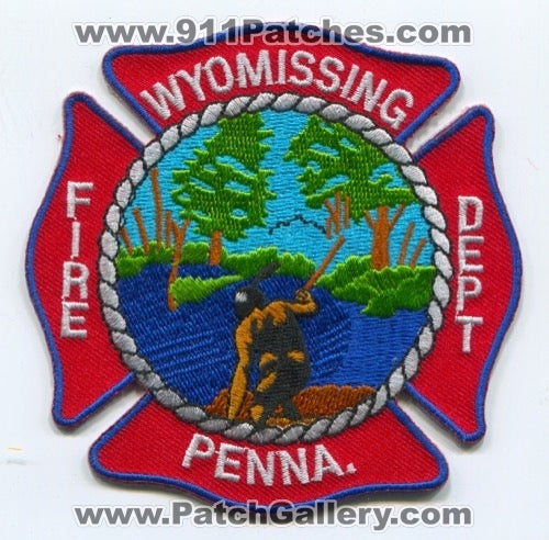 Wyomissing Fire Department Patch Pennsylvania PA